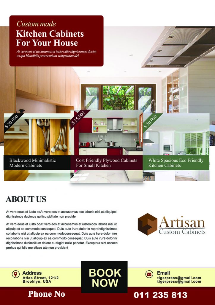 Kitchen Business Flyers